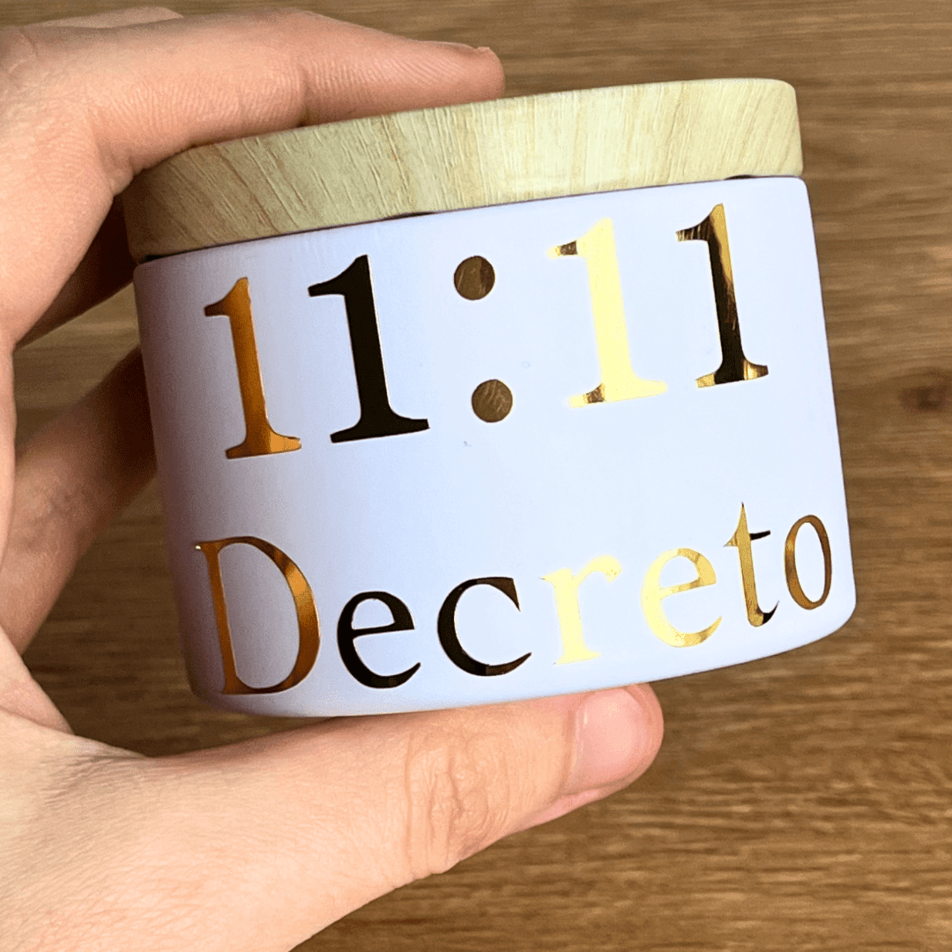 11:11 DECRETO · Vela para manifestar - Palo Santo ✨ - 6