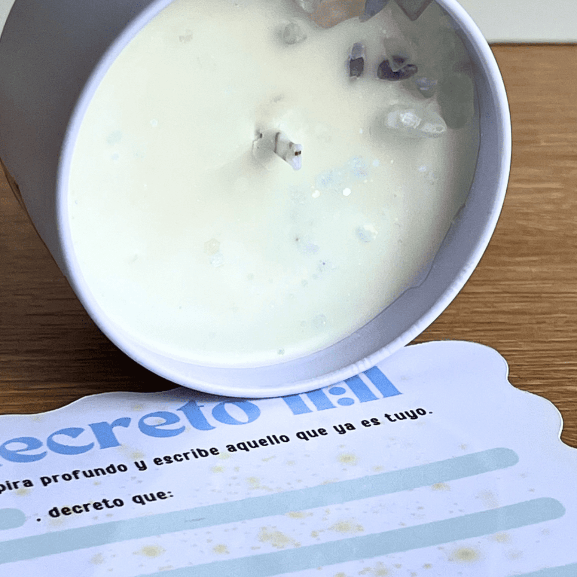 11:11 DECRETO · Vela para manifestar - Palo Santo ✨ - 1